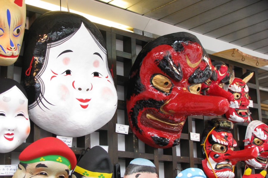 Традиционные маски Японии